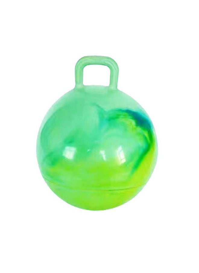 null - Indoor Outdoor Entertainment Activity Fitness Cardio Exercise Handle Cloud Ball-Color:Random (the Number Of Colors Is Not Uniform)-Diameter:55cm Handle Cloud Ball - Image 1