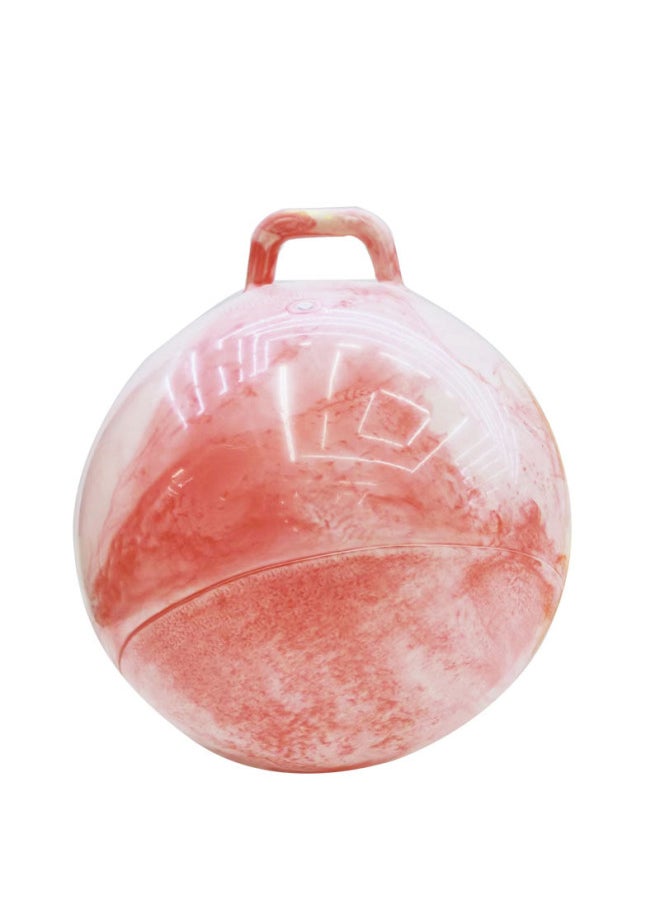 null - Indoor Outdoor Entertainment Activity Fitness Cardio Exercise Handle Cloud Ball-Color:Random (the Number Of Colors Is Not Uniform)-Diameter:55cm Handle Cloud Ball - Image 1
