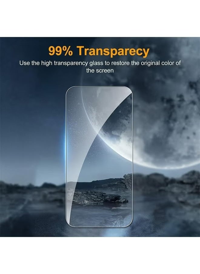 Generic 2Pcs Screen Protector for iPhone 16 Pro Max,Tempered Glass HD 9H Hardness Screen Protector Film Tempered Glass Film for iPhone 16 Pro Max  - Image 5