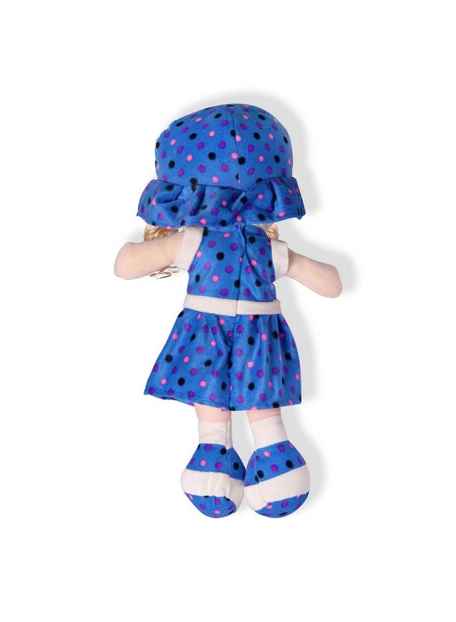 Glance Soft Cute Looking Beautiful Doll | Attractive Stuffed Toys | Grab Your Attention on Little Darling Doll (Blue Curly Doll, 40 cm) - Image 4