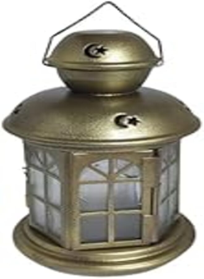 Ramadan Lantern Metal 22cm Copper 