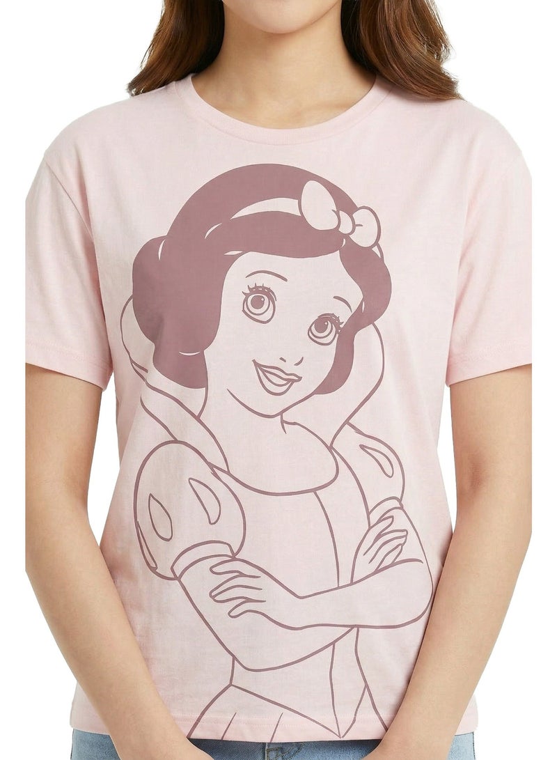 Disney Snow White Women’s Drop Shoulder Oversized T-Shirt - Image 3