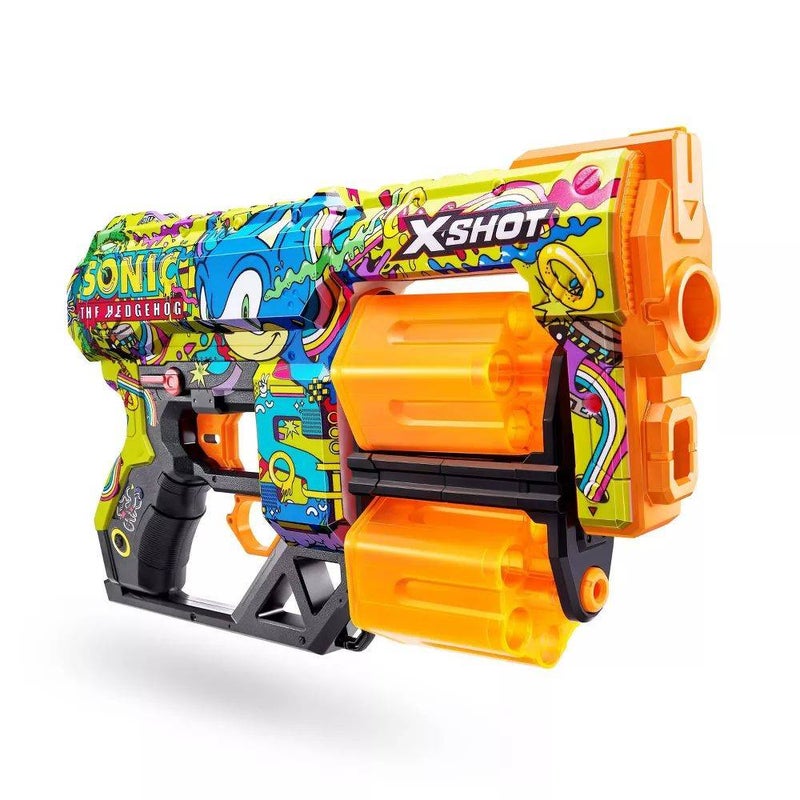 X-Shot Skins Sonic The Hedgehog Dread Hyper Spike Blaster with 12 Darts - Image 2