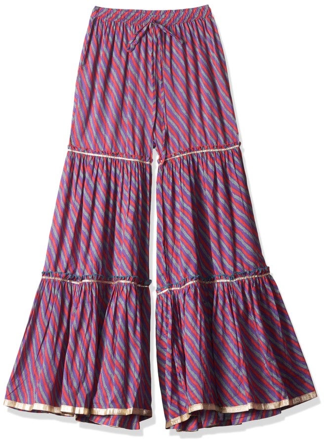 BIBA GIRL EMBROIDERY RELAXED KID(KW4824_RED-PURPLE_13) - Image 4