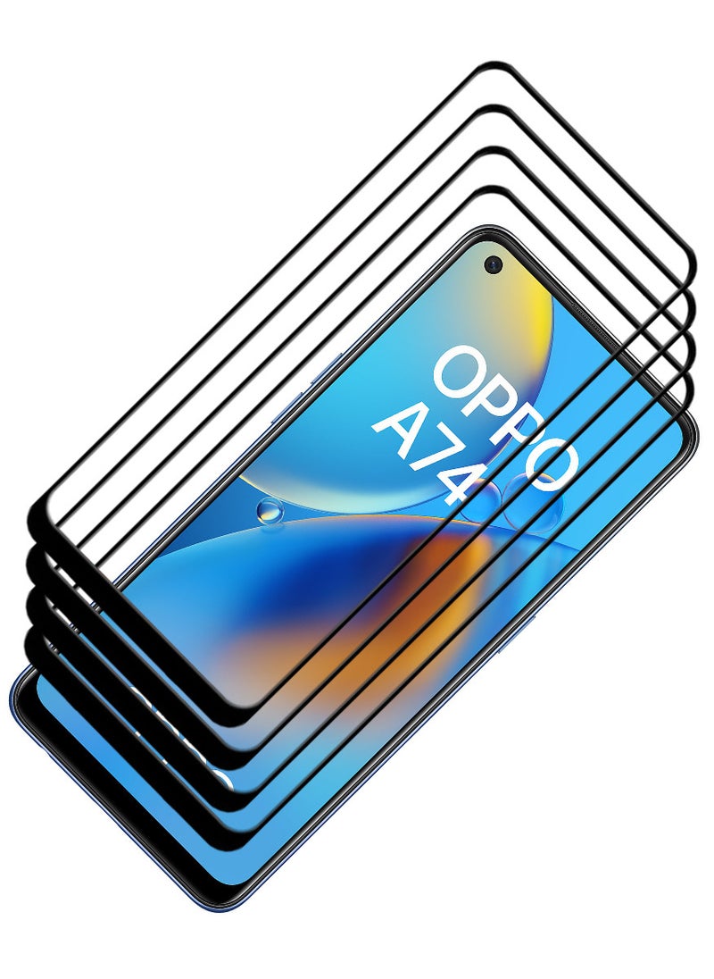 أكاليكس 4 قطع، حماية شاشة،  لهاتف اوبو  A74، جودة ممتازة. - Image 1