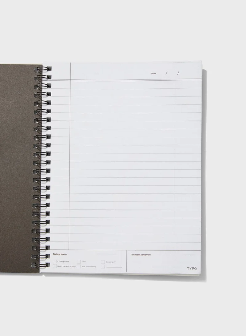 Typo A5 Spinout Notebook