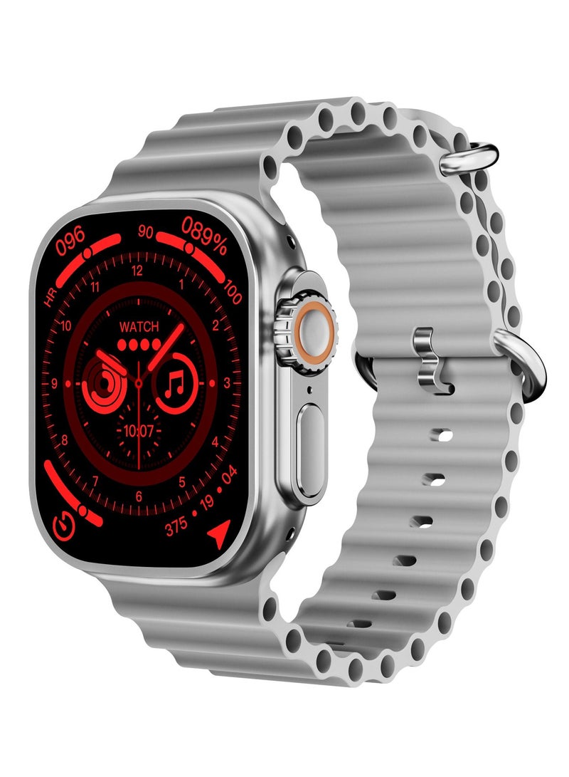 AROAQ Smart Watch C9 Ultra Health Fitness Tracker Sport Watch 49MM- Gray - Image 1