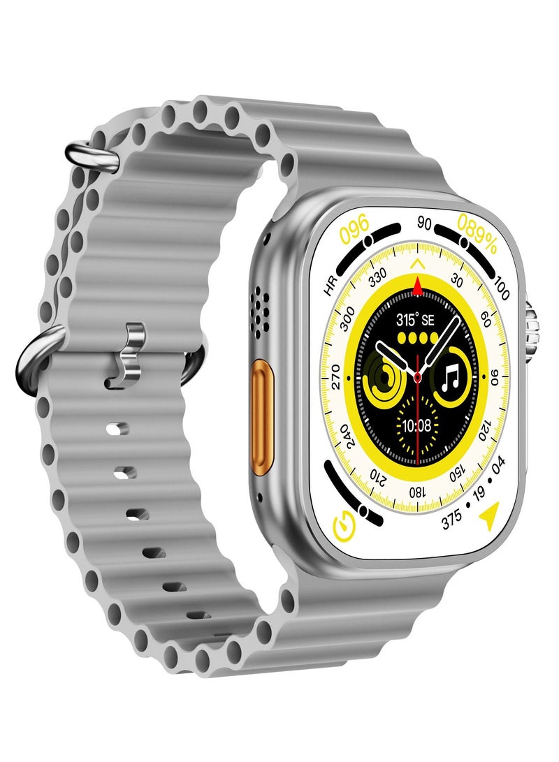 AROAQ Smart Watch C9 Ultra Health Fitness Tracker Sport Watch 49MM- Gray - Image 2