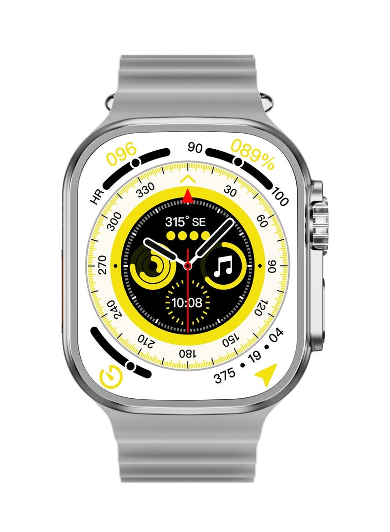 AROAQ Smart Watch C9 Ultra Health Fitness Tracker Sport Watch 49MM- Gray - Image 4