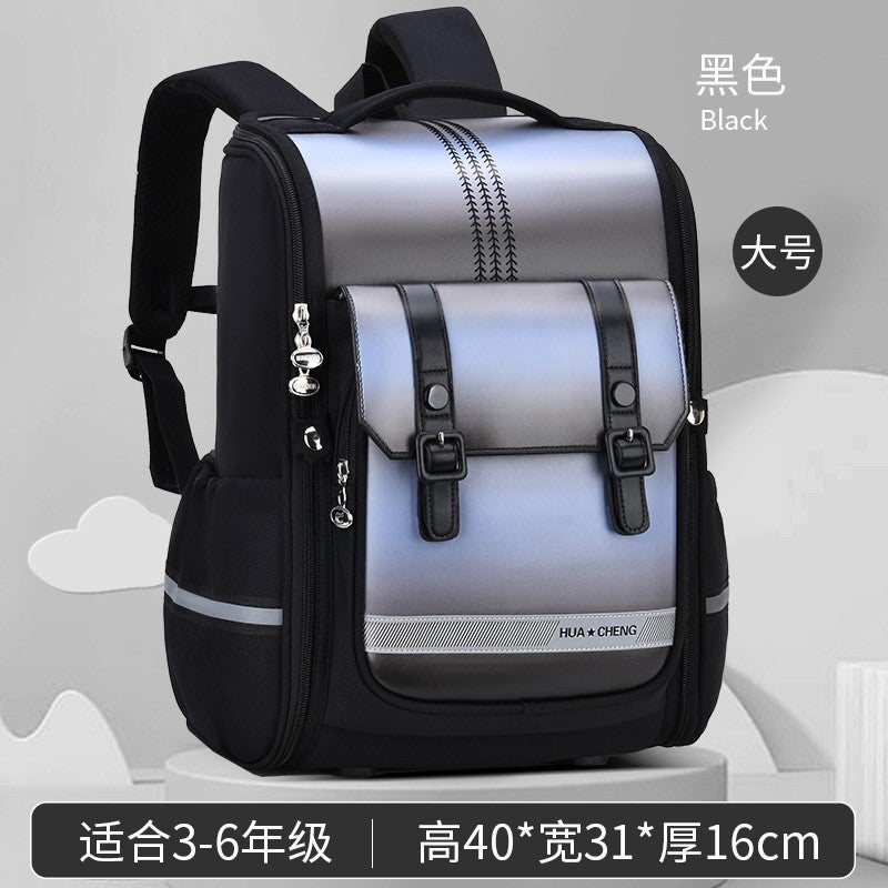 Durable Waterproof Backpack for School Children Black large 