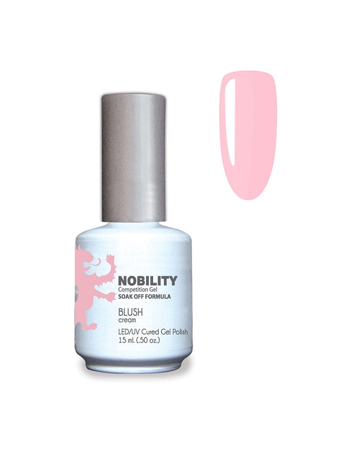 Lechat Gel Nail Polish 15 ml, Long Lasting, Chip Resistant, Requires Drying Under UV Led Lamp Blush Nbgp101 