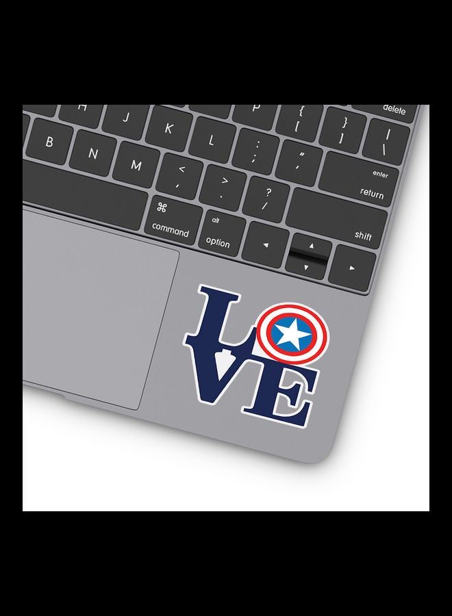 RKN Love Captain America Stickers - Image 2