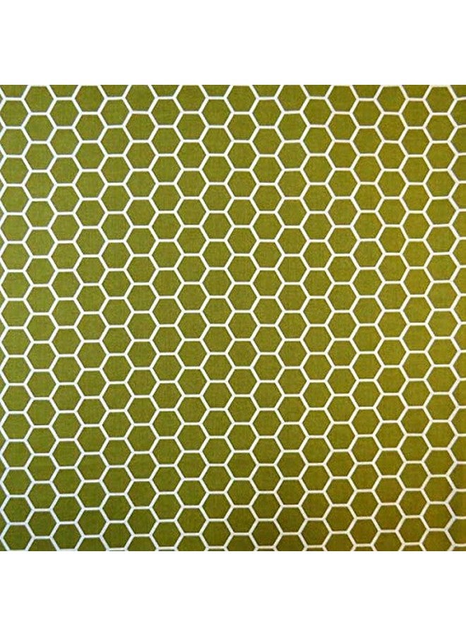 SHEETWORLD.COM SheetWorld Fitted 100% Cotton Percale Pack N Play Sheet 29 x 42, Sage Honeycomb, Made in USA - Image 2