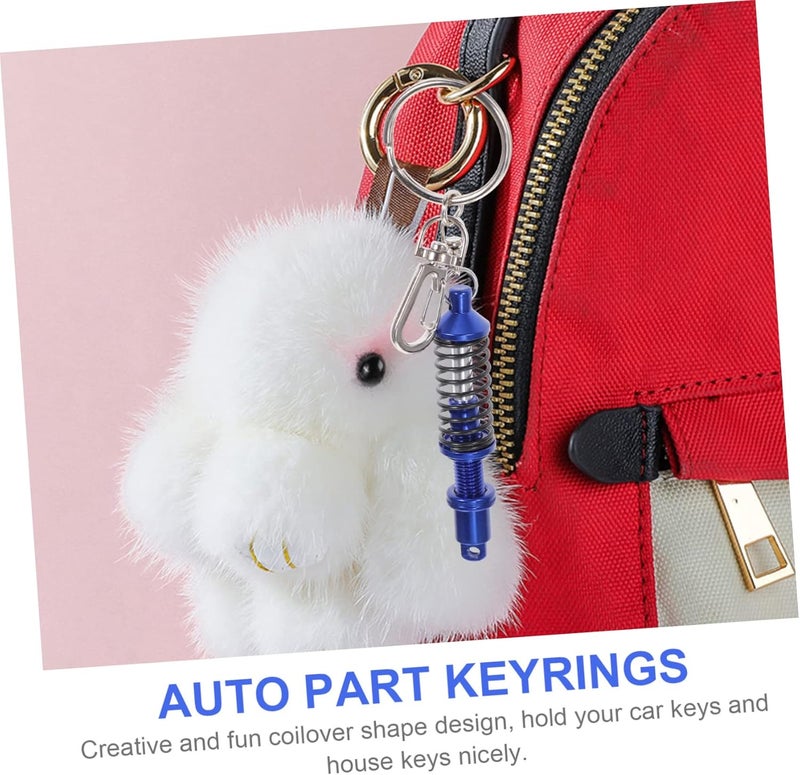 OUNONA Shock Absorber Keychain Keychains Key Hanging Decoration Key Charms Auto Part Key Chain Key Holder Car - Image 5