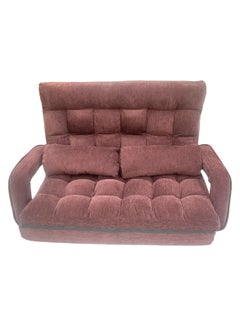 Albawadi Folding Sofa Floor Chair Comfort Bed with Double Pillows Adjustable Back  - Image 2