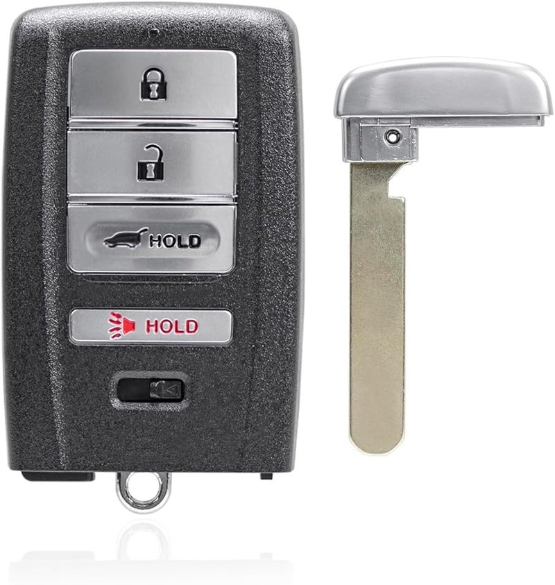 Acura Keyless Entry Remote Car Key Fob Black Pack of 1 - Image 5