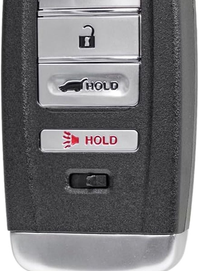 Acura Keyless Entry Remote Car Key Fob Black Pack of 1 - Image 3