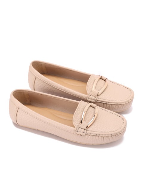 Stylish women's flat loafer shoes - high-quality, non-slip sole - available in different colors and sizes