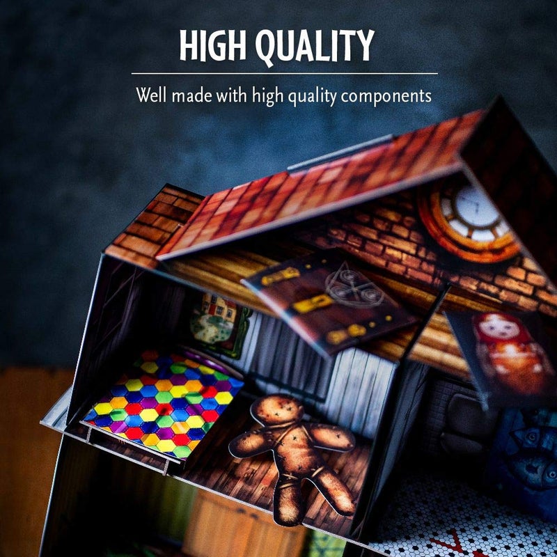 ThinkFun Escape The Room: The Cursed Dollhouse - an Escape Room Experience in a Box for Ages 13 and Up - Image 3