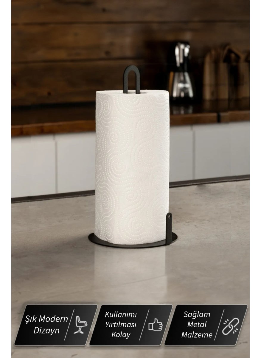 3Art Metal Metal Towel Napkin Holder - Paper Towel Holder  - Image 1