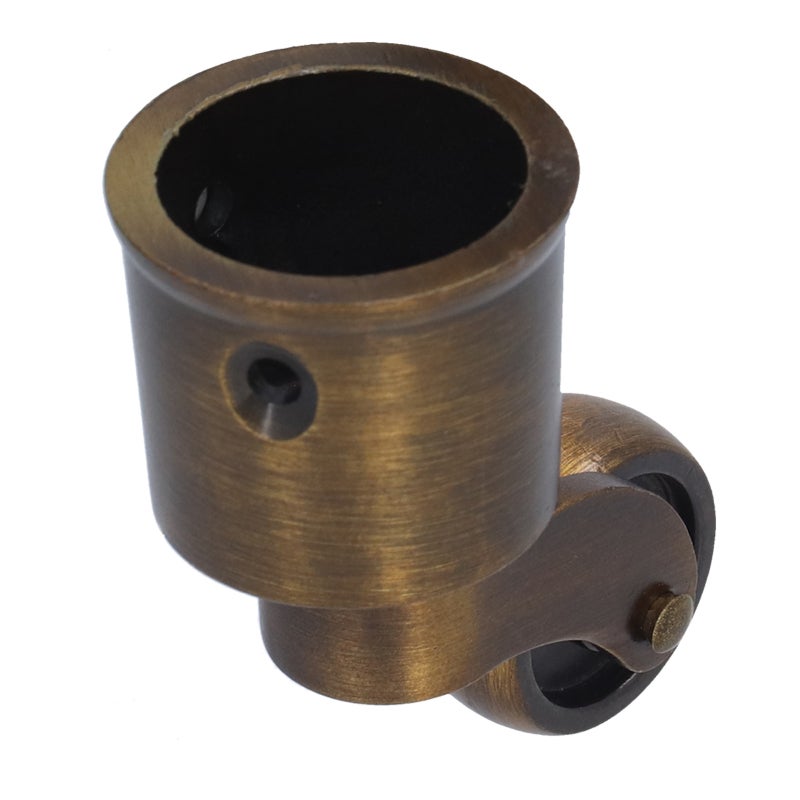 Round Cup Caster: Zinc Alloy Matt Surface - 360° Stable Swivel Silent Rolling Furniture Caster for Retro Home Furniture, Sofas, Pianos & Bookshelves - Image 1