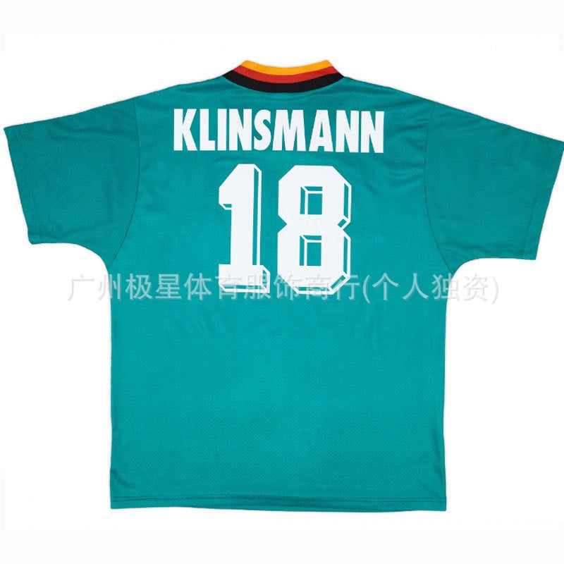 2002 Germany Home Klose Barak Harman Kahn Ram Lehmann Suit 02 Short Sleeve Football Jersey - Image 1