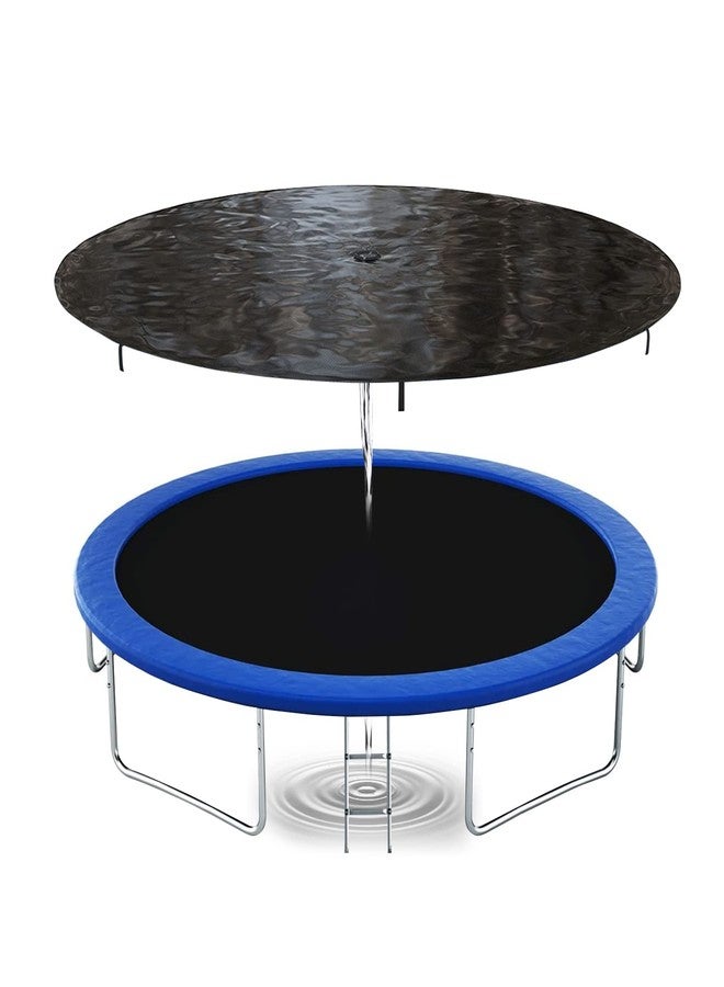 Sposuit Trampoline Cover - 12 FT Round Rain Snow Sun Shade Protection, UV Resistant - Image 1