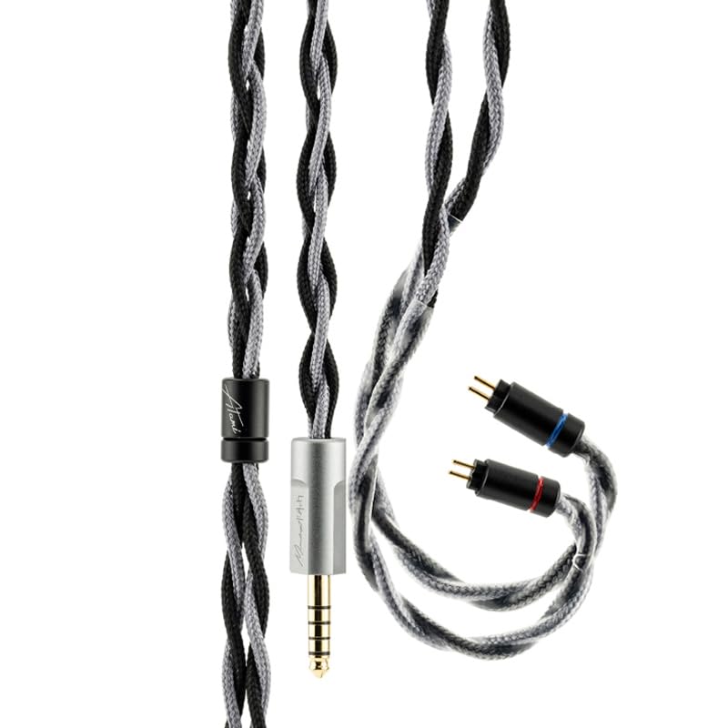 Moondrop Atami Headphone Upgrade Cable with 44mm Fully Balanced Plug Without Microphone 078mm 2pin - Image 1
