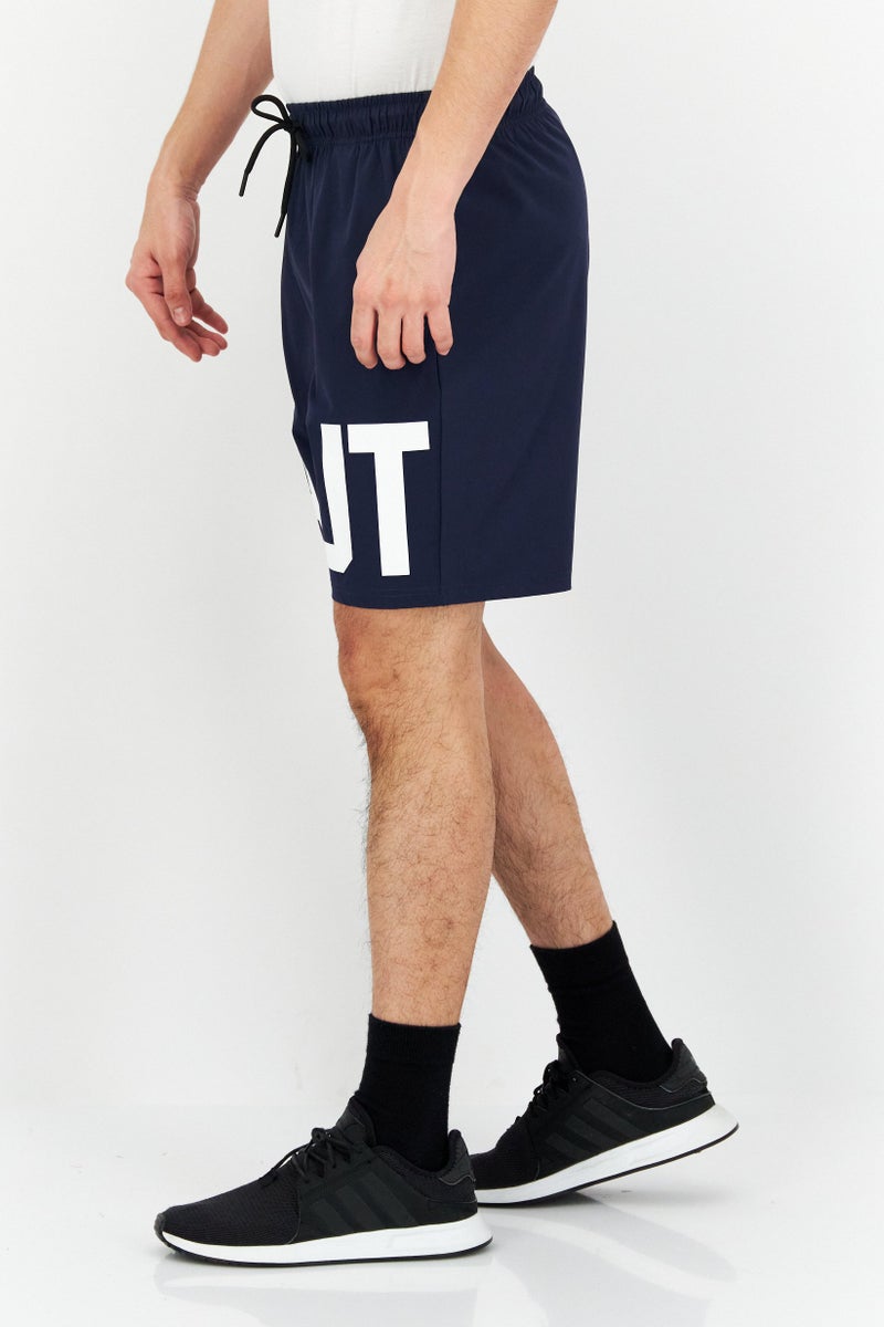 TapouT Men Sportswear Fit Drawstring Training Shorts, Navy  - Image 2