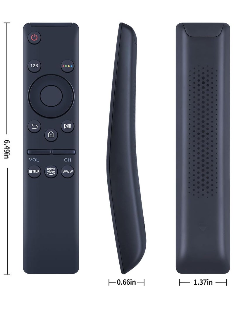 ELTRAZONE - Replacement Remote Control BN59-01310A BN59-01310B for Samsung TV UN55RU7100F UN58RU7100F UN65RU7100F UN43RU7100F UN49RU7100F UN50RU7100F UN75RU7100F UN43RU7100F UN43RU7100F 000 UN4 9RU7100 UN50RU7100 with battery - Image 1