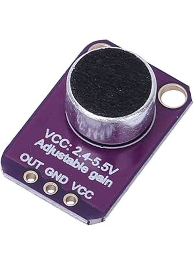 Microphone Amplifier Module Sound Sensor 2 4V to 5 5V Preamplifier 125dB Rail to Rail Output - Image 1