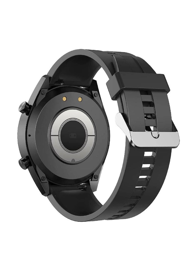 G-Tab - GT2 Smart Watch with Bluetooth Calling, Large Battery, Heart Rate, Sleep, Blood Pressure, and Exercise Monitoring, Sports Modes Black - Image 1