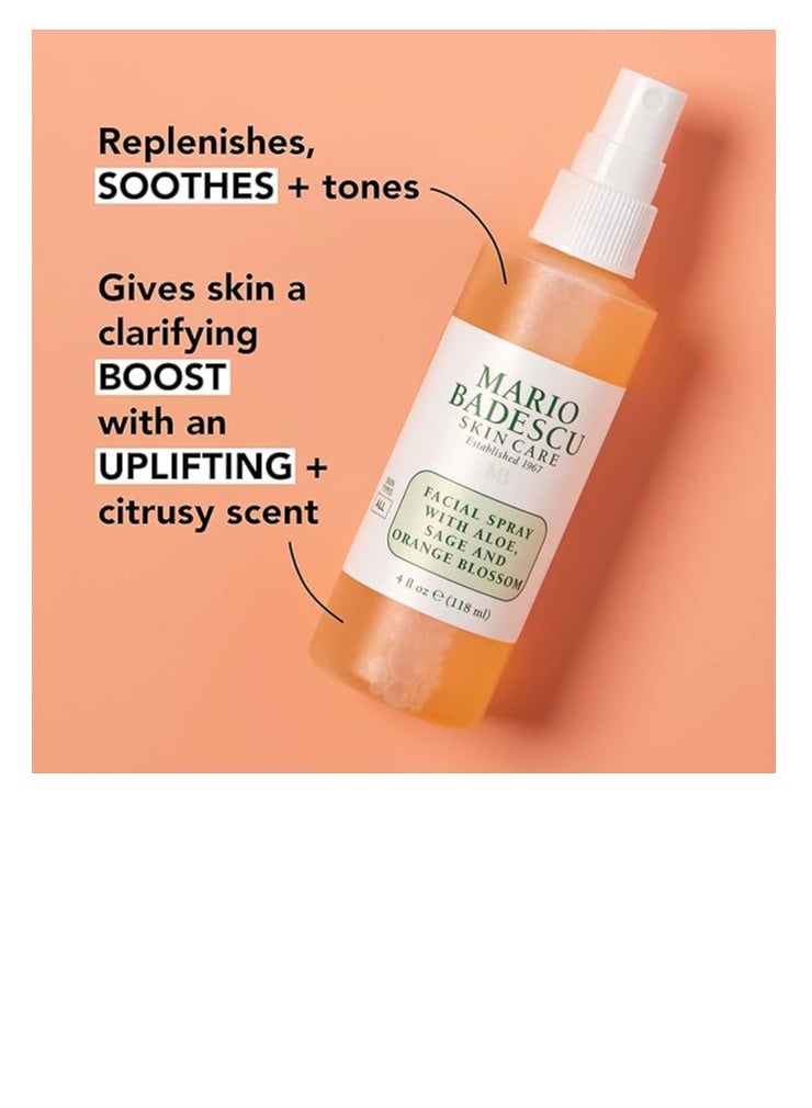 ماريو باديسكو بخاخ الوجه بالصبار والمريمية وزهر البرتقال من ماريو بديسكيو - 118مل - Image 2