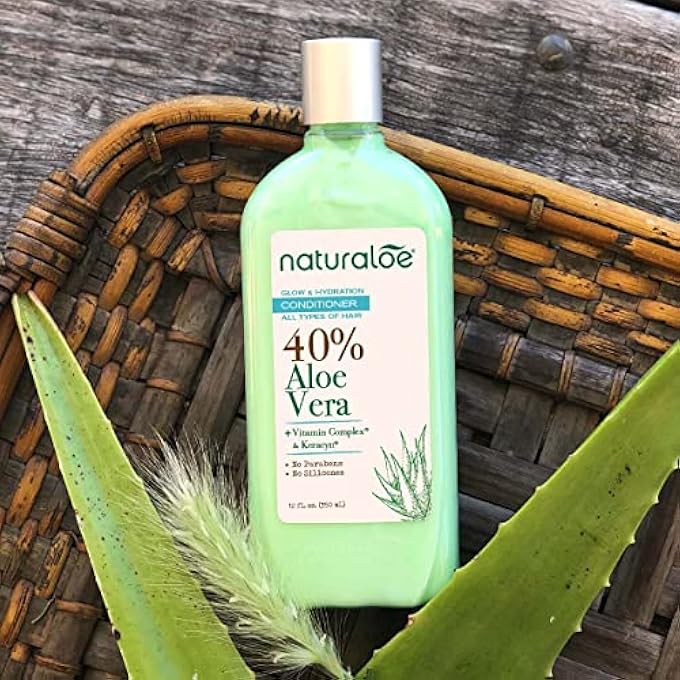 NATURALOE GLOW & HYDRATION - 40% ALOE VERA (CONDITIONER) - Image 3