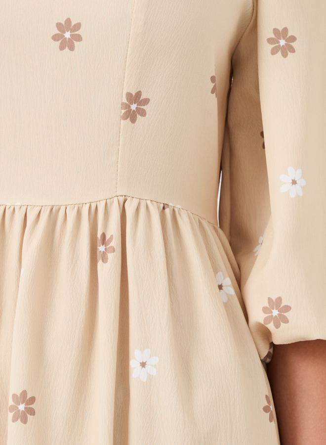 Take Two Floral Tiered Dress  - Image 3