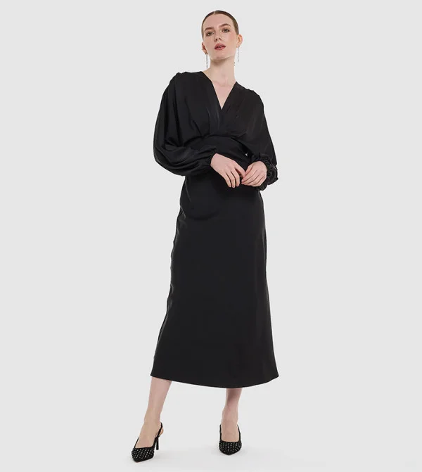 بي سي بي جي BCBG Satin Dress