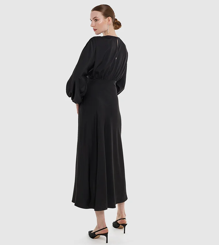 بي سي بي جي BCBG Satin Dress