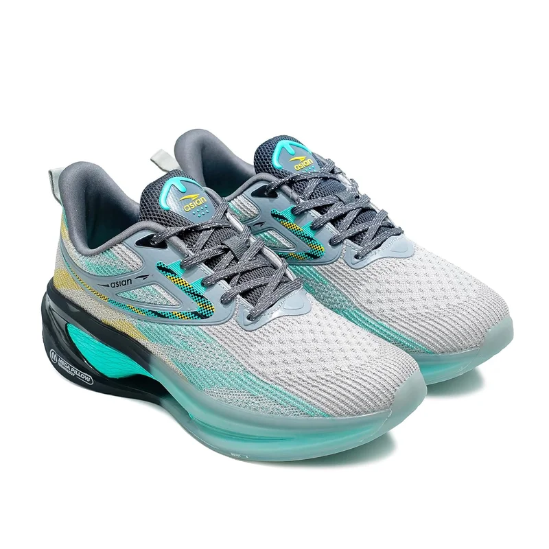 أسيان Light Grey Firozi Sneakers for Men