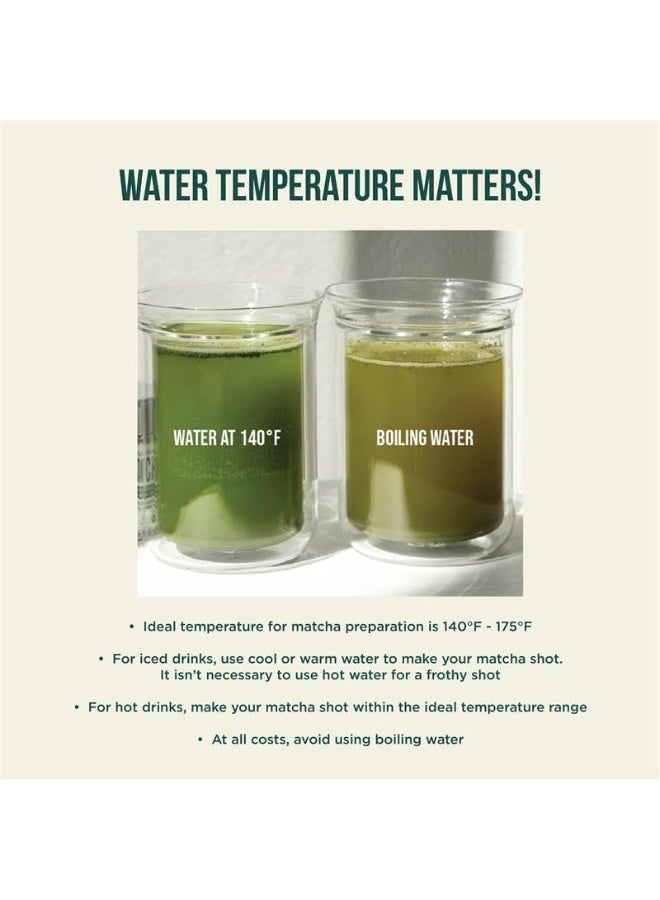 Jade Leaf Matcha Organic Premium Ceremonial Grade Matcha Green Tea Powder - Japanese - Culinary, Ingredient, Ceremonial Barista Teahouse, Latte, Collagen, 5.3 Ounce (Pack of 1), Collagen Matcha Latte - Image 3