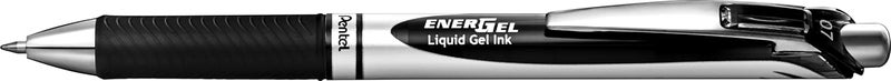 بنتل قلم من نوع Pentel BL77 EnerGel، سمك ا��قلم 0.7 مم، لون أسود - Image 1