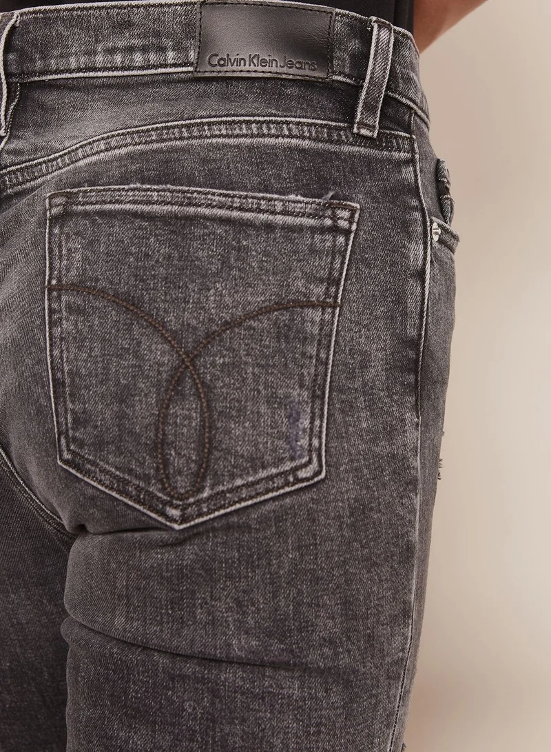 Calvin Klein Jeans Distressed Skinny Jeans