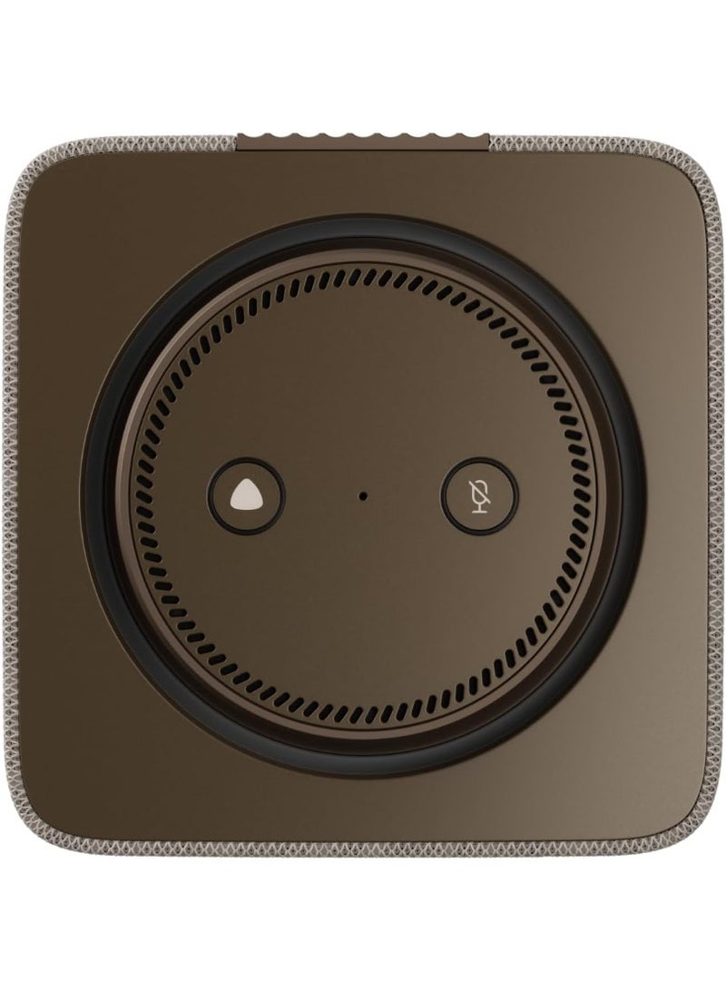 Yango Yasmina Max | Smart AI Speaker | Dolby Audio Sound, Rich Bass & Stereo Pairing | Speaks English & Arabic | YangoPlay unlimited Movies, Series, Music, Quran | Kids Teacher & Translator | Beige - Image 2