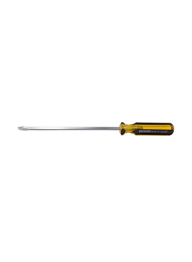 Amber Colour Line Screwdriver Flat 6 inchx4mm