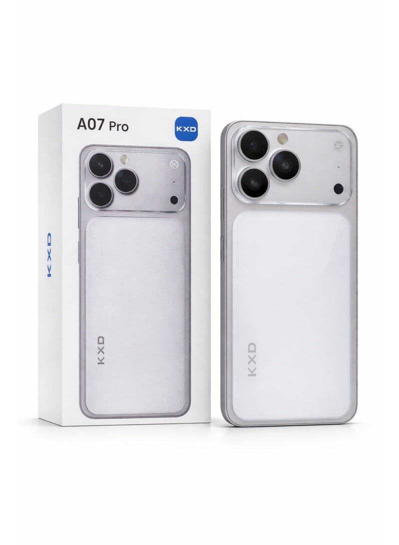KXD A07 Pro 4GB RAM 64GB Storage Dual SIM 4G LTE Android Smartphone HD+ Display 1 Year Warranty - Image 1