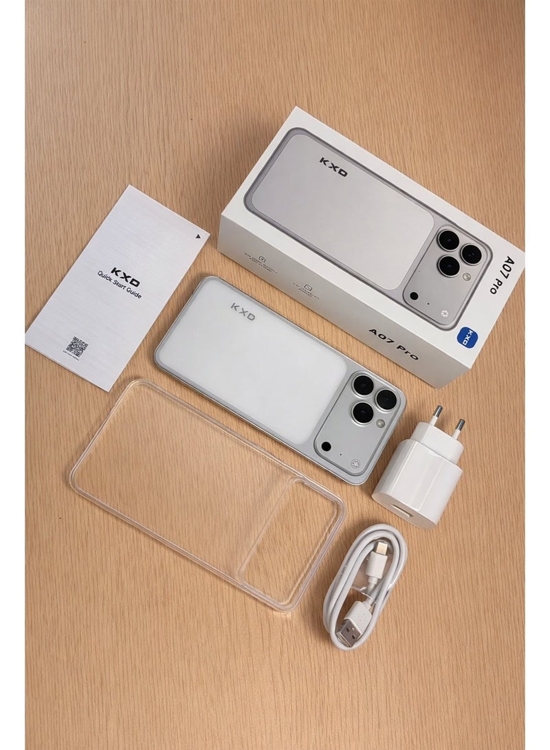 KXD A07 Pro 4GB RAM 64GB Storage Dual SIM 4G LTE Android Smartphone HD+ Display 1 Year Warranty - Image 2