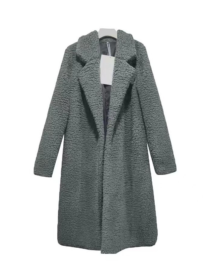 Loquat Ladies Winter Medium Length Cashmere Coat