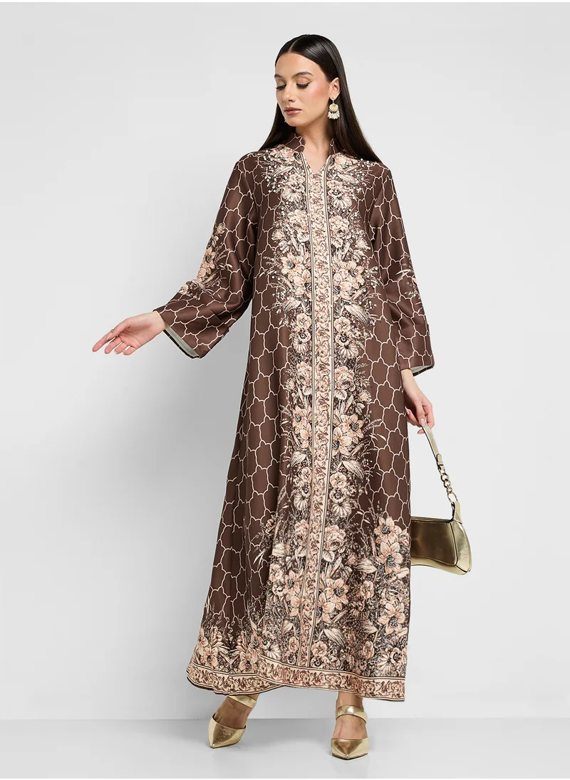 Khizana Embroidered Dress