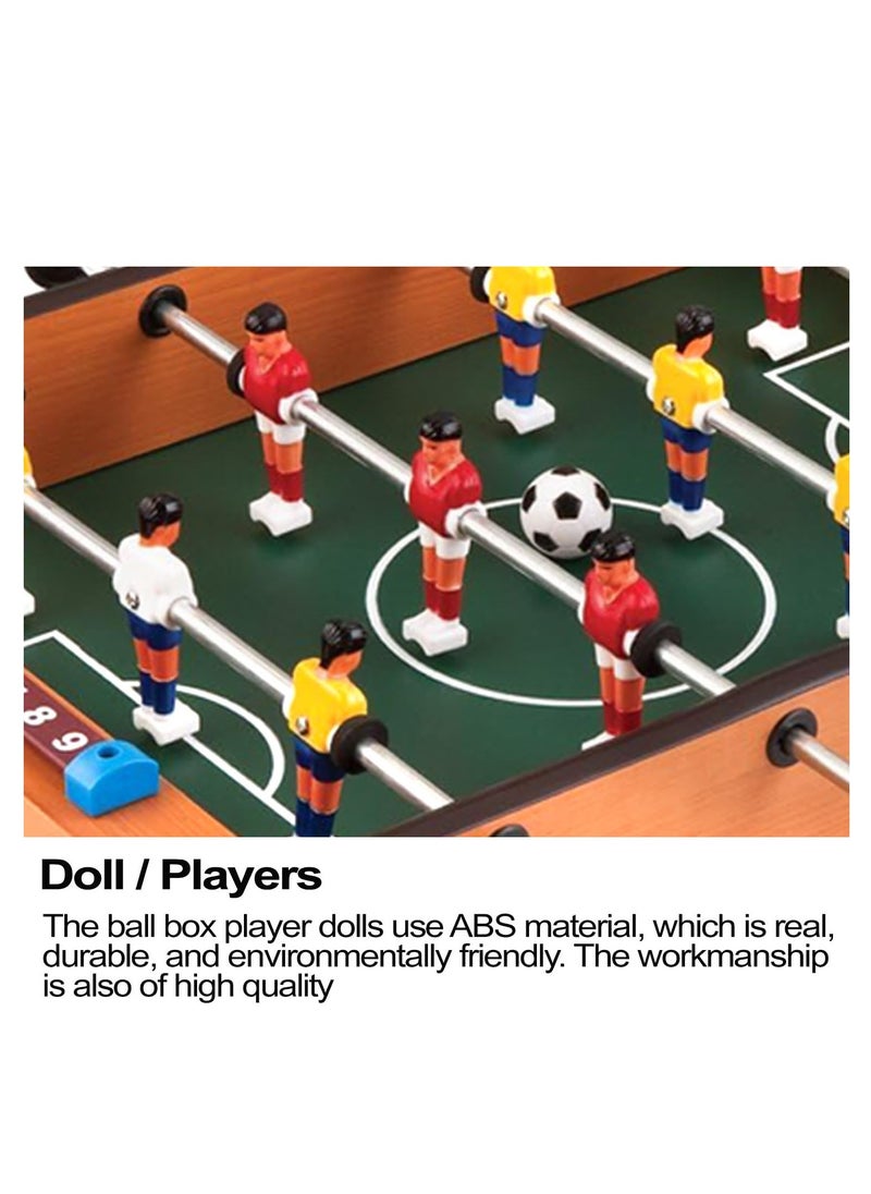Generic - Mini Foosball Tabletop Games| Portable Foosball/ Soccer Table Game Set For Kids/Adults - Image 1