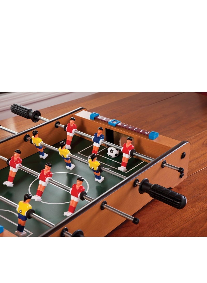 Generic - Mini Foosball Tabletop Games| Portable Foosball/ Soccer Table Game Set For Kids/Adults - Image 1