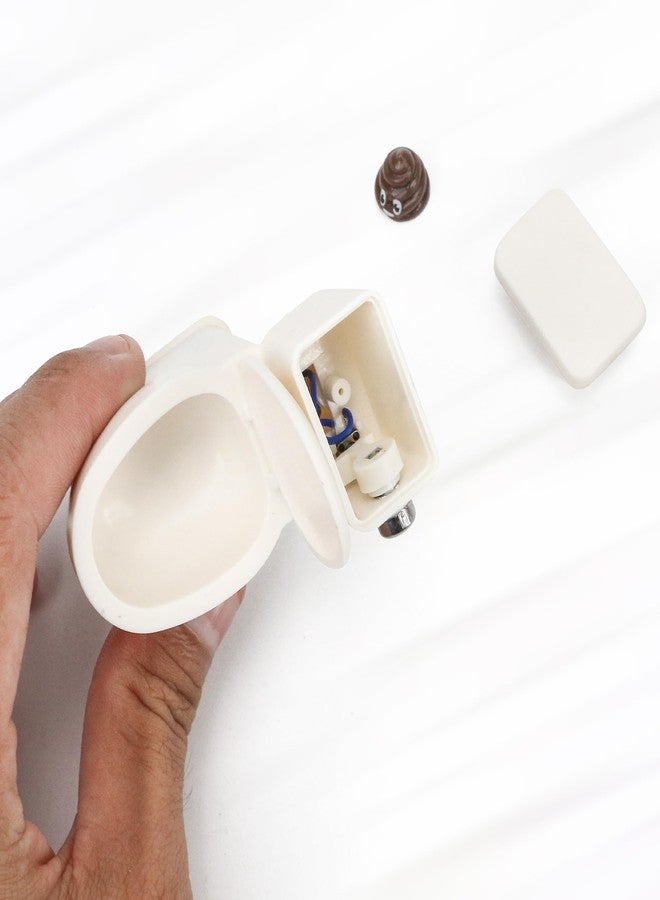 KH866 1/12 Miniature Toilet Dollhouse, Plastic Realistic Bathroom Furniture Accessory for Barbie Dollhouse Decoration, Photography Props, Cake Topper - Image 4